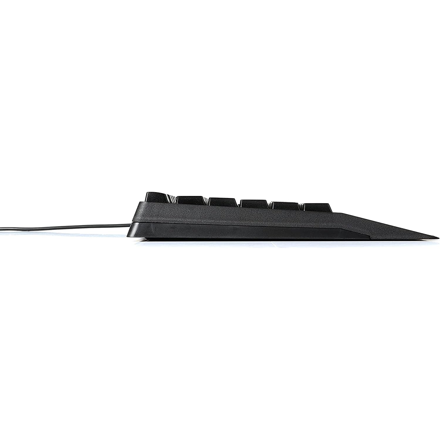 Rapoo NK2000 Spill Resistant Wired Keyboard, Black - Refurbished Excellent