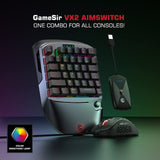 GameSir VX2 AimSwitch Wireless Keyboard and Mouse GM400