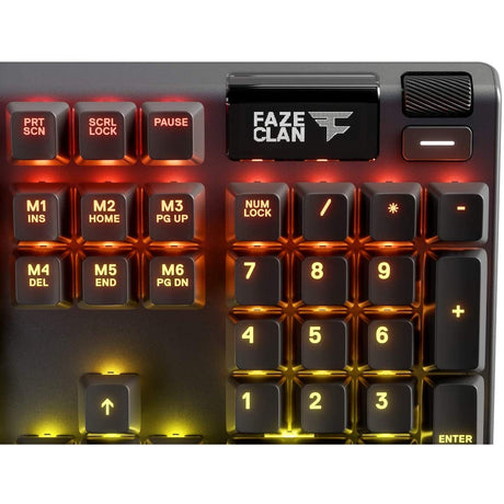 SteelSeries Apex 7 - Mechanical Gaming Keyboard - OLED Display - Red Switches - English (QWERTY) Layout