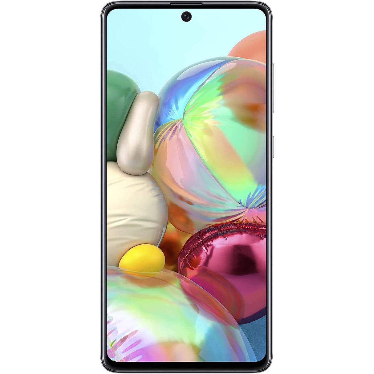 Samsung Galaxy A71 Smartphone, 6GB RAM, 6.7", SIM Free, 128GB, Prism Crush Silver