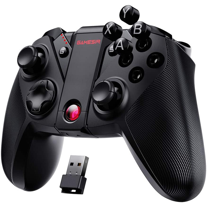 GameSir G4 Pro Wireless Switch Game Controller for PC/iOS/Android Phone, Dual Shock USB Mobile Gamepad