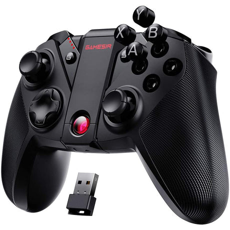 GameSir G4 Pro Wireless Switch Game Controller for PC/iOS/Android Phone, Dual Shock USB Mobile Gamepad