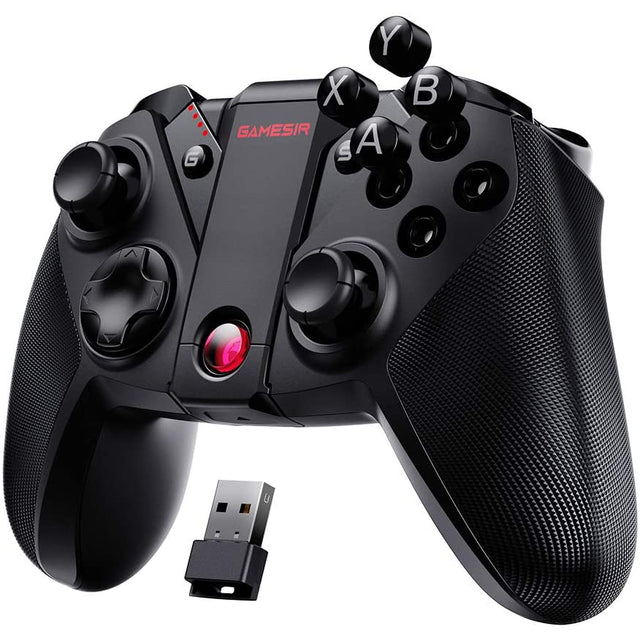 GameSir G4 Pro Wireless Switch Game Controller for PC/iOS/Android Phone, Dual Shock USB Mobile Gamepad