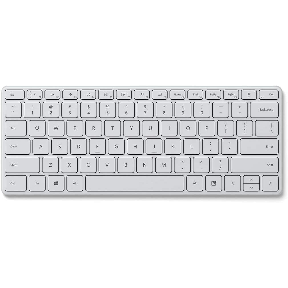 Microsoft Designer Compact 21Y-00034 Wireless Keyboard - White