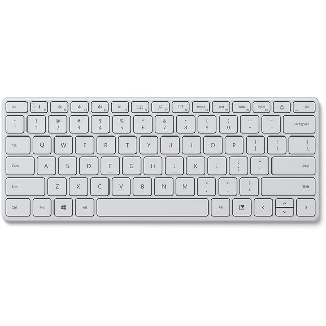 Microsoft Designer Compact 21Y-00034 Wireless Keyboard - White