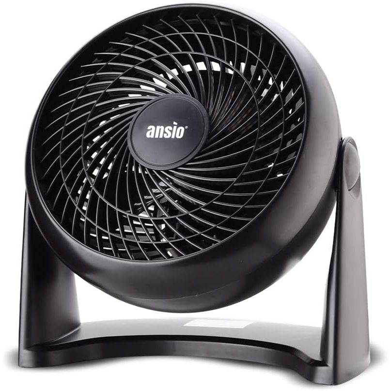 ANSIO Desk Fan/Wall Mounted Turbo Fan Personal Fan with 3 Speed Settings