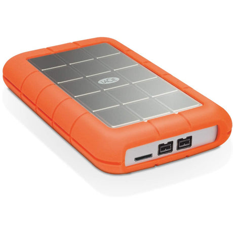 LaCie Rugged Triple Interface 1TB External Hard Drive - Refurbished Pristine