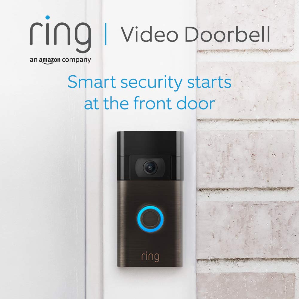 Ring Video Doorbell by Amazon| 1080p HD video, Advanced Motion Detection, and easy installation (2nd Gen)