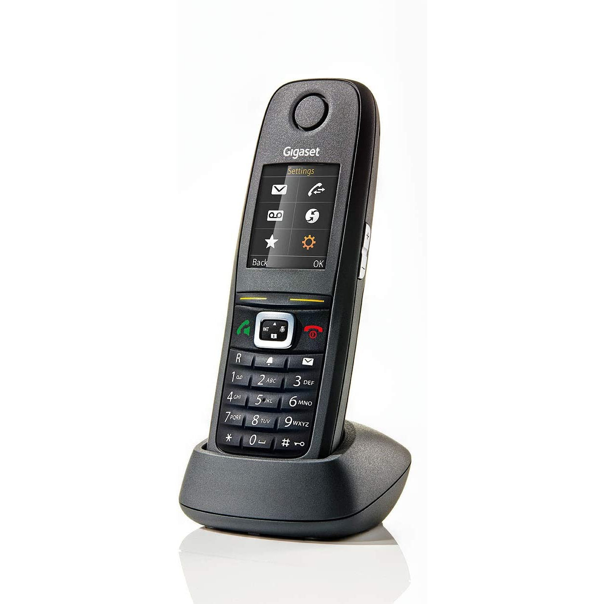 Gigaset R650H Pro Cordless VOIP Handset - Grey/Black