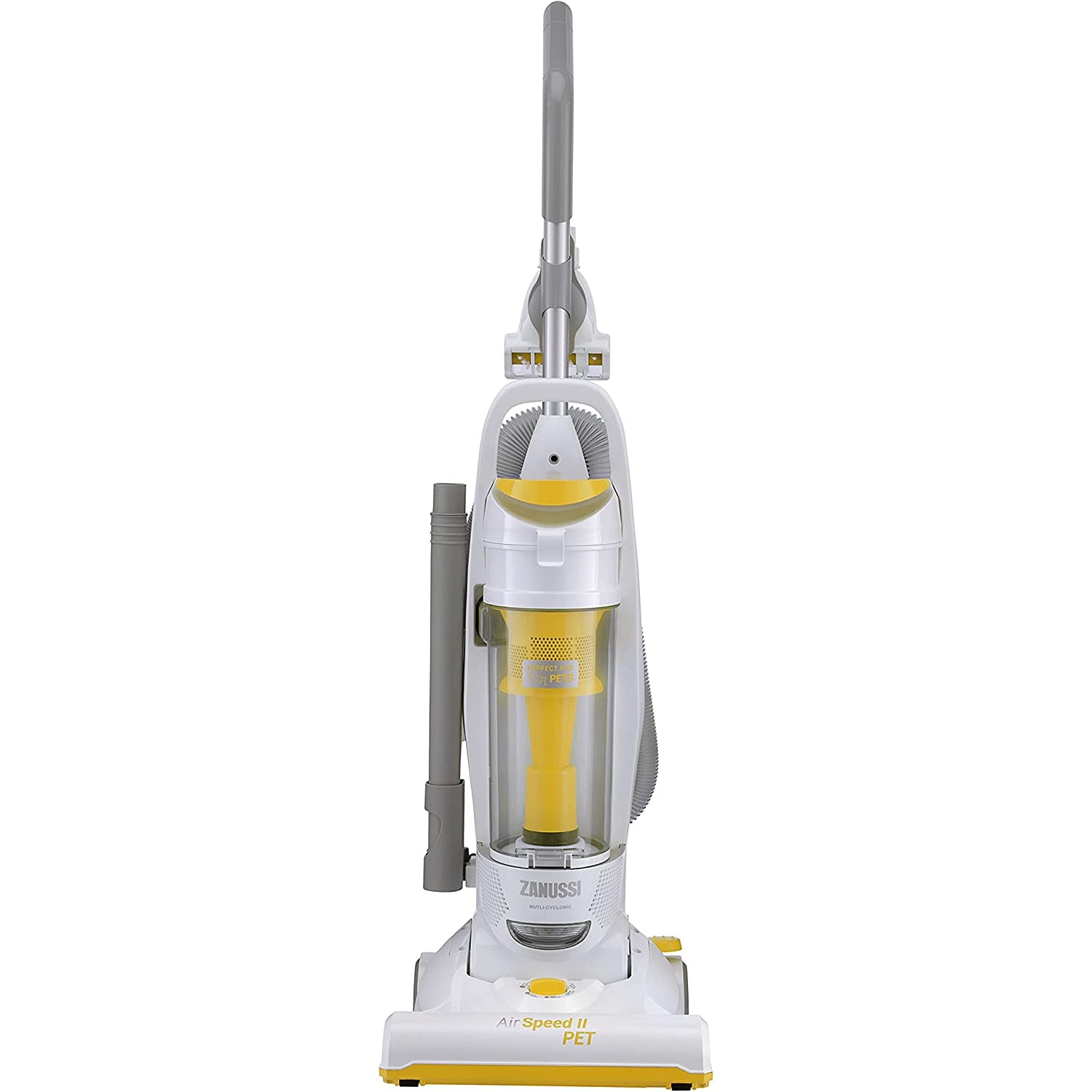 Zanussi ZAN2020UR Upright Bagless Vacuum Cleaner - White / Yellow