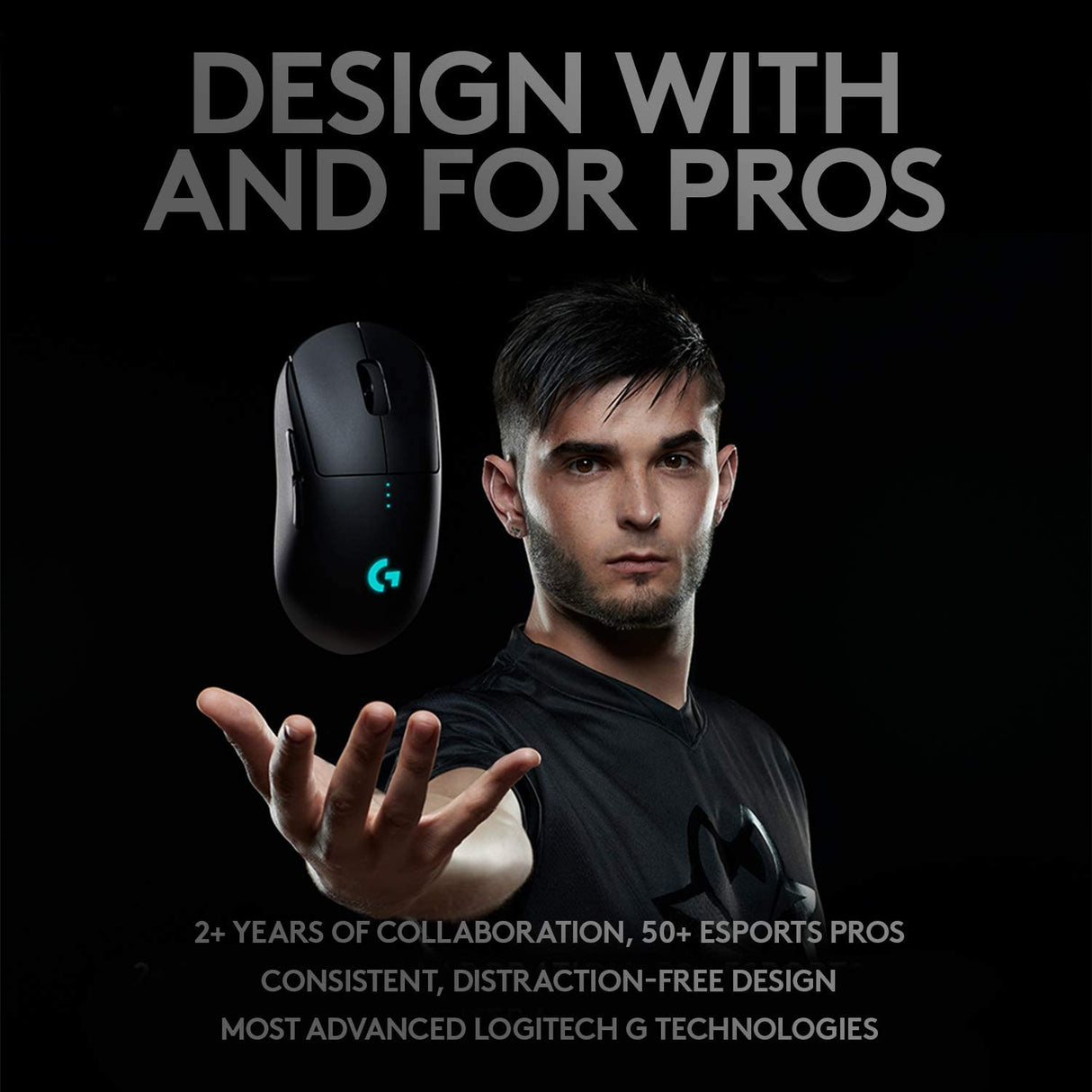 Logitech G PRO Wireless Gaming Mouse - Refurbished Excellent
