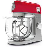 Kenwood kMix Stand Mixer with 5L Glass Bowl 1000W, Red
