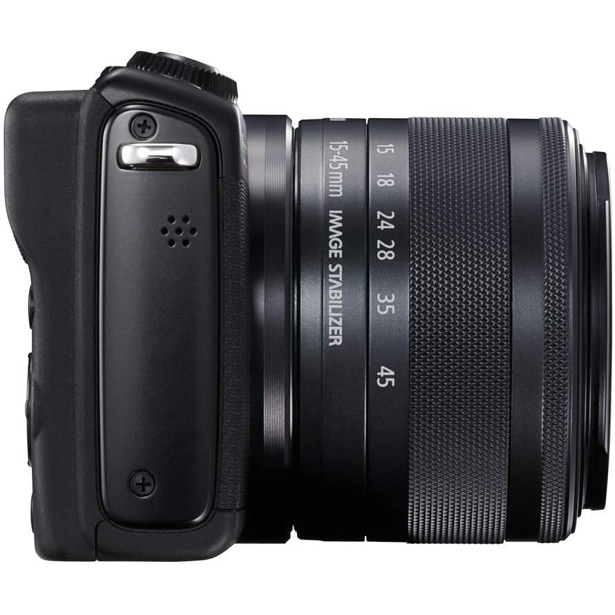 Canon EOS M100 EF-M 15-45 IS STM - Black