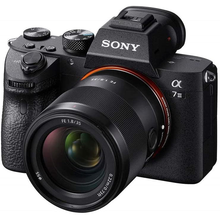 Sony FE 35mm F1.8 Large-Aperture Wide-Angle Prime Camera Lens