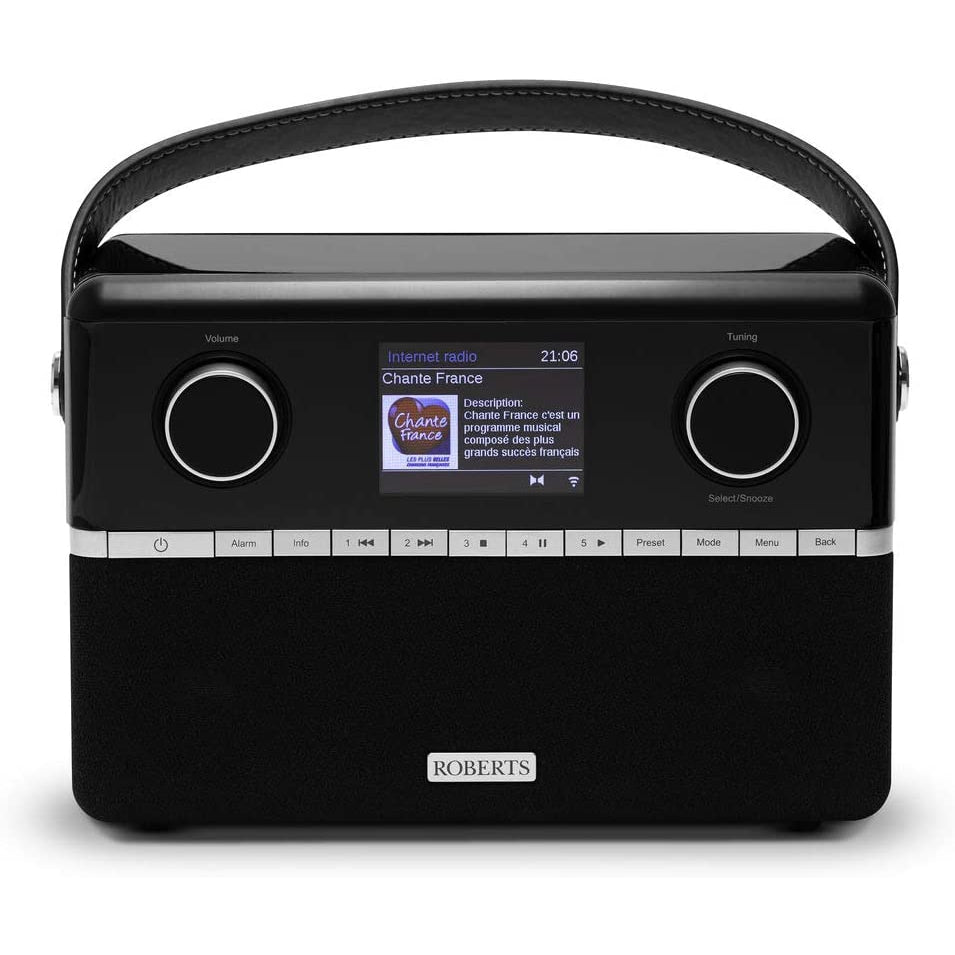 Roberts Stream 94L DAB+/FM/Internet Smart Radio with Bluetooth, Black
