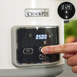 Crock-Pot CSC026 DuraCeramic Digital Saute Slow Cooker with HOB-Safe Pot, Anti-Stick & Easy Clean, 5L