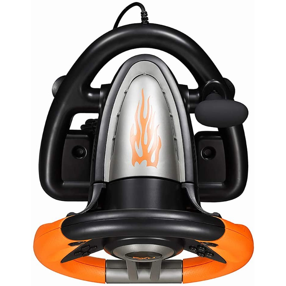 Pxn V3II Simulate Racing Game Steering Wheel with Pedals - Orange