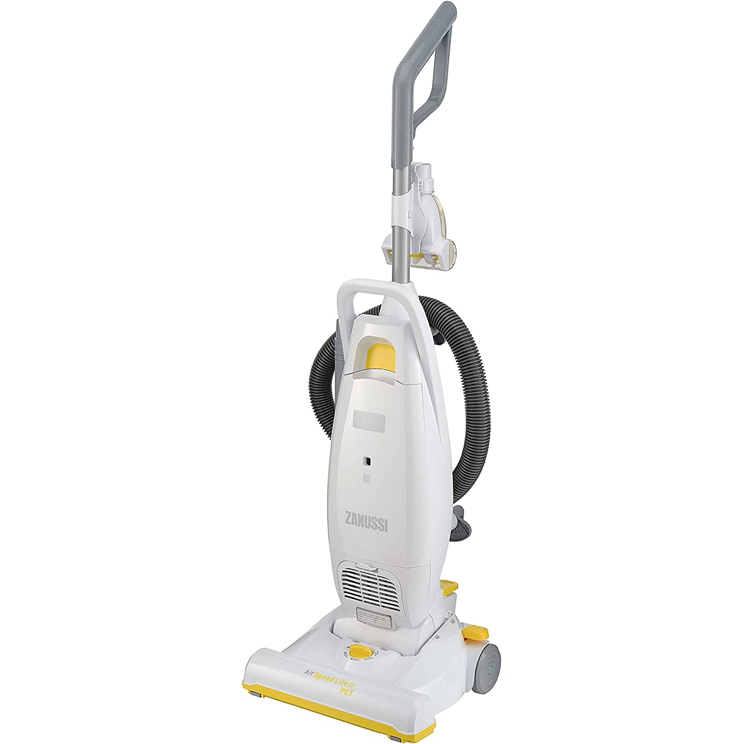 Zanussi AirSpeed Lite II Pet ZAN2087PT Upright Vacuum Cleaner - White/Yellow - New