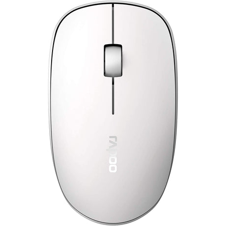 Rapoo M200 Silent Wireless Mouse - White - Refurbished Excellent