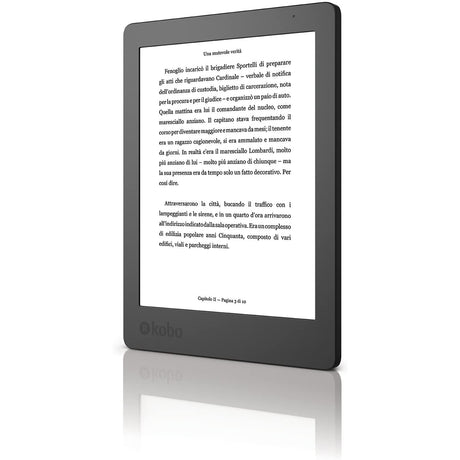 Kobo Aura - eBook Reader - 4GB - 6" (N236-KU-BK-K-EP) - Black