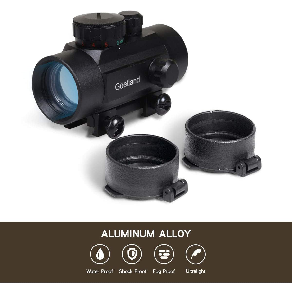 Goetland 30mm Reflex Rifle Scope Red & Green Dot Sight