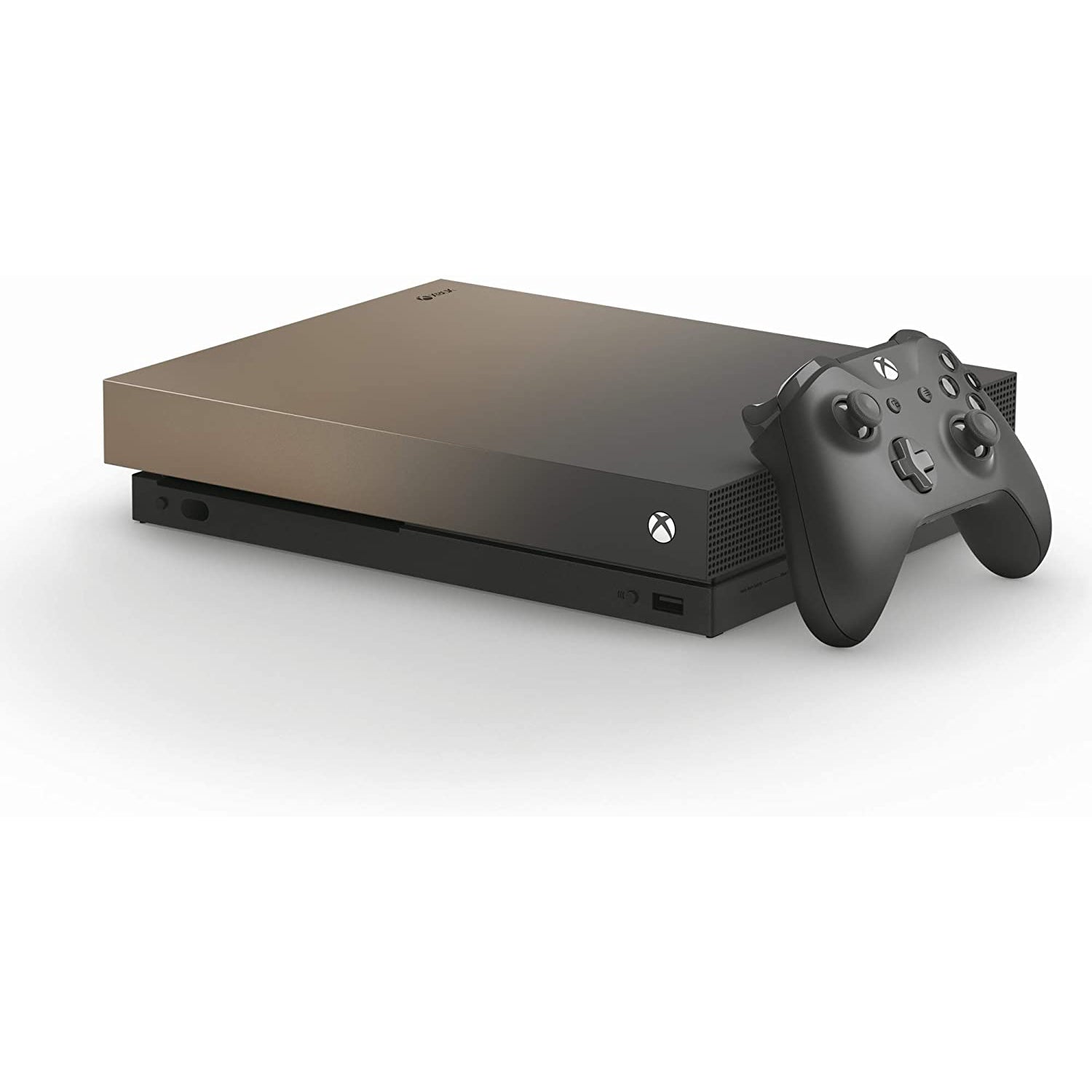 Microsoft Xbox One X Gold Rush Special Edition Battlefield V Console (1TB)