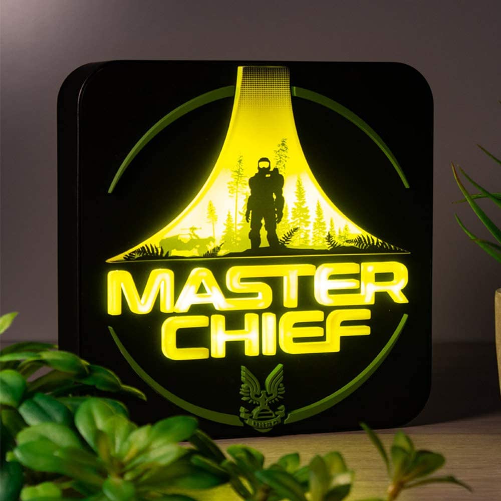 Numskull Halo Master Chief 3D Desk Lamp - Multicolour