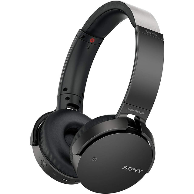 Sony MDRXB650BT Extra Bass Wireless on Ear Headphones, Black