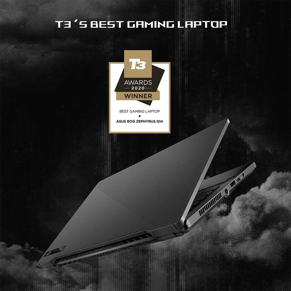 ASUS ROG Zephyrus G14 GA401IU-HE001T Gaming Laptop, AMD Ryzen R7 Processor, 16GB RAM, 512GB SSD, 14" Full HD, Grey Charcoal