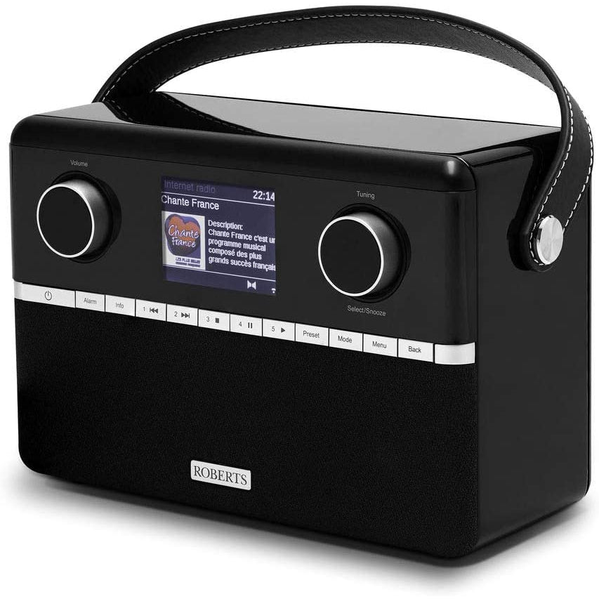 Roberts Stream 94L DAB+/FM/Internet Smart Radio with Bluetooth, Black