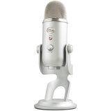 Blue Microphones Yeti Professional USB Microphone for Recording, Streaming, Podcasting, Broadcasting, Gaming, Voiceovers, and More, Silver
