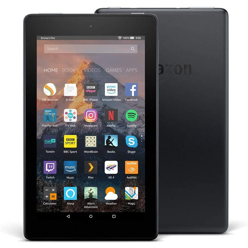 Amazon Kindle Fire 7 with Alexa, 8GB, 7" Display - Black