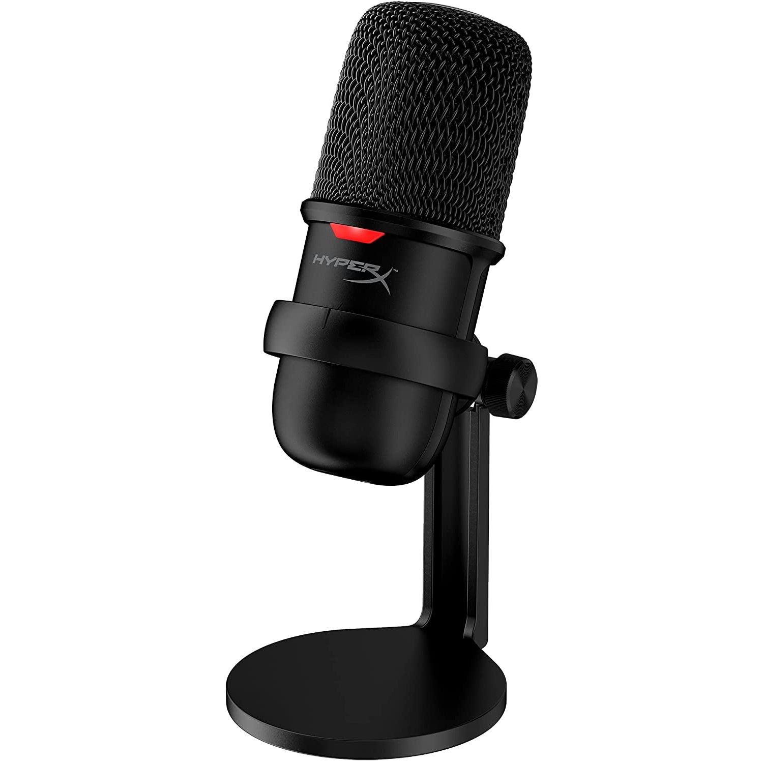 HyperX Solocast Wired Cardioid USB Condenser Gaming Microphone - Black