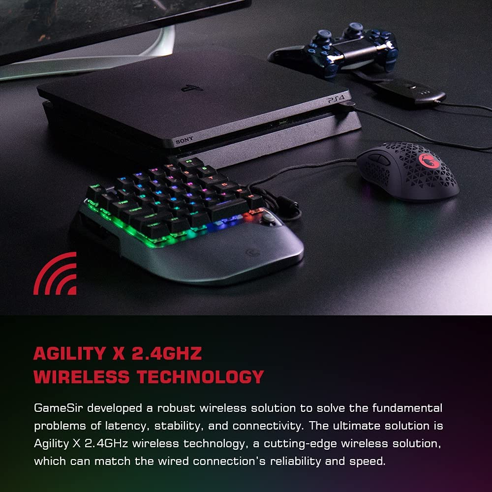 GameSir VX2 AimSwitch Wireless Keyboard and Mouse GM400