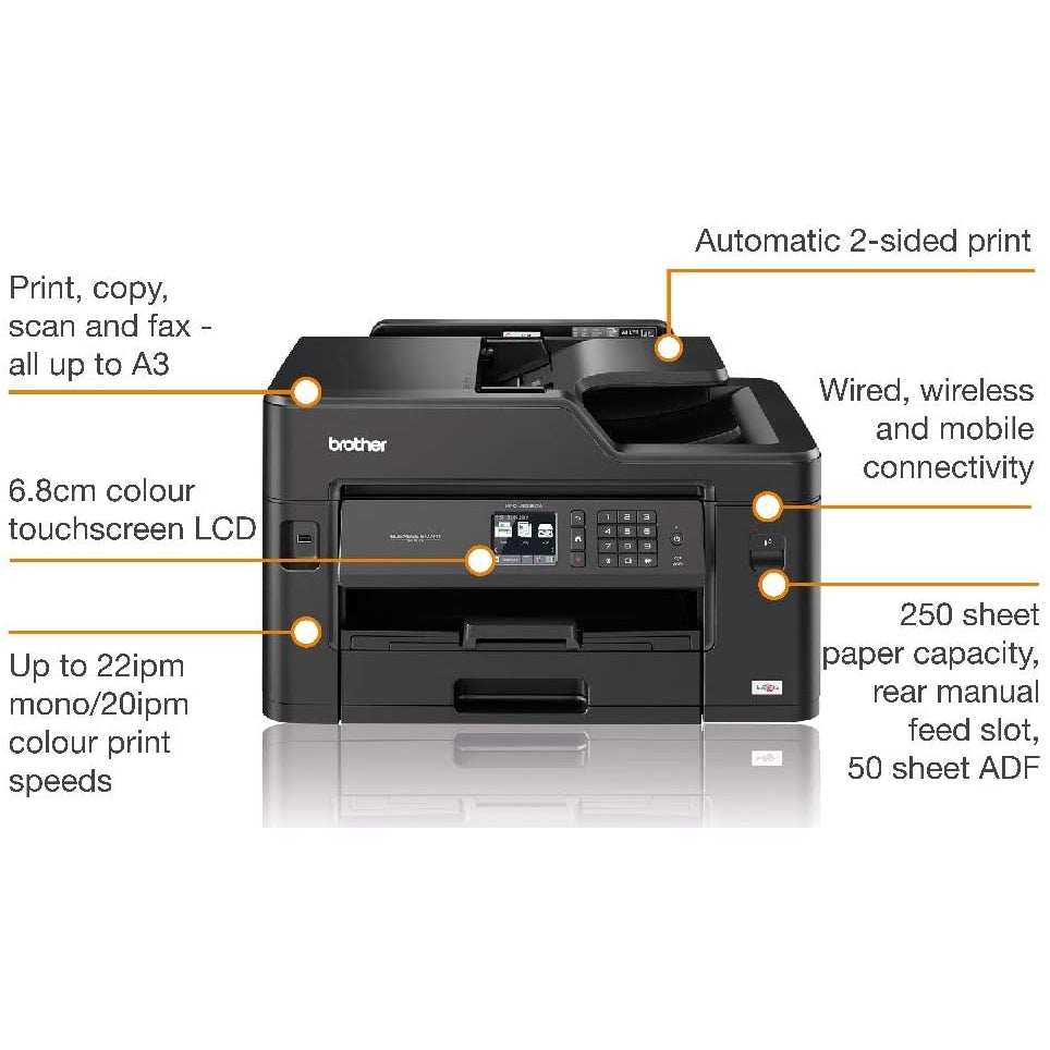 Brother MFC-J5335DW Colour Inkjet Printer - All-in-One