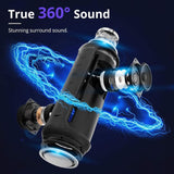 Tronsmart T6 Plus (Upgraded Edition) 40W Portable Outdoor Wireless Speaker With Tri-Bass Effects