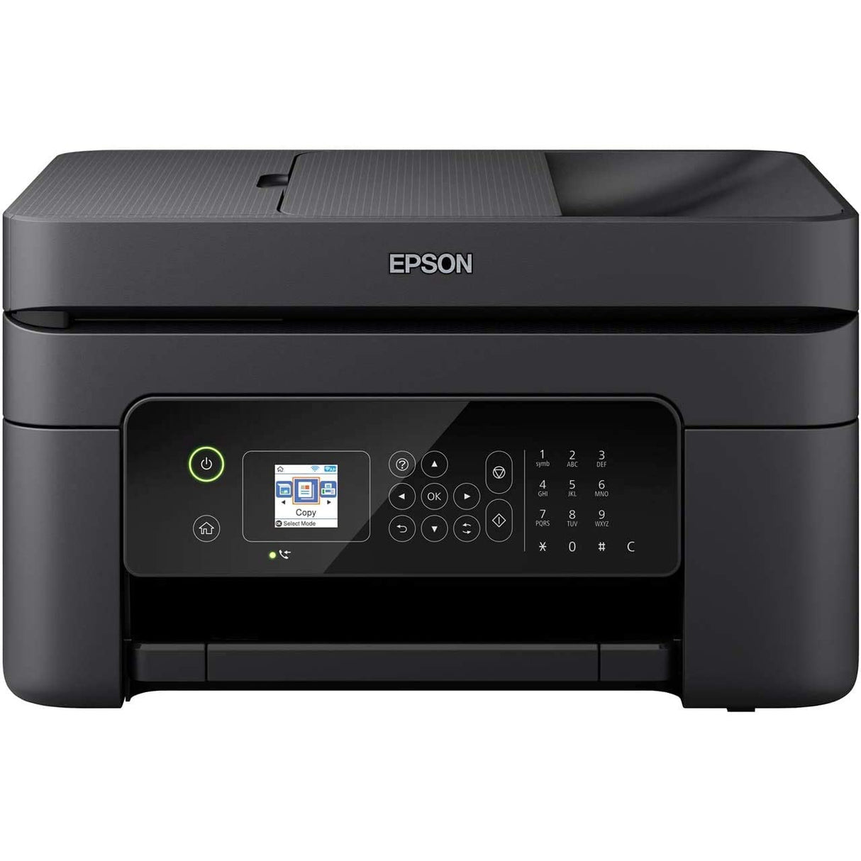 Epson WorkForce WF-2830DWF Print/Scan/Copy/Fax Wi-Fi Printer with ADF, Black