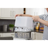Tommee Tippee Advanced Steam Electric Steriliser for Baby Bottles, 99.9% of Bacteria, 5-Minute Sterilisation Cycle