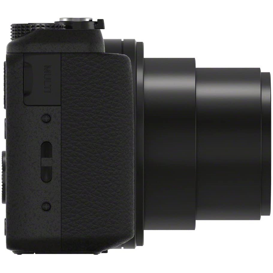 Sony Cyber-Shot DSC-HX60 Camera, HD 1080p, 20.4MP, 30x Optical Zoom, Wi-Fi, NFC, 3" Screen, Black
