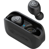 JLab Go Air Wireless Earphones with Charging Case - Black - Pristine
