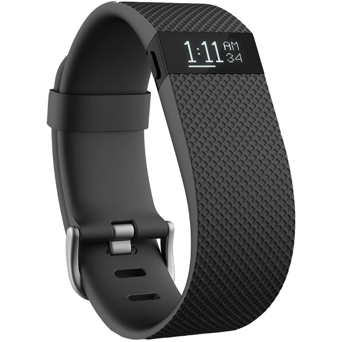 Fitbit Charge HR Heart Rate and Activity Wristband - Black - Refurbished Excellent