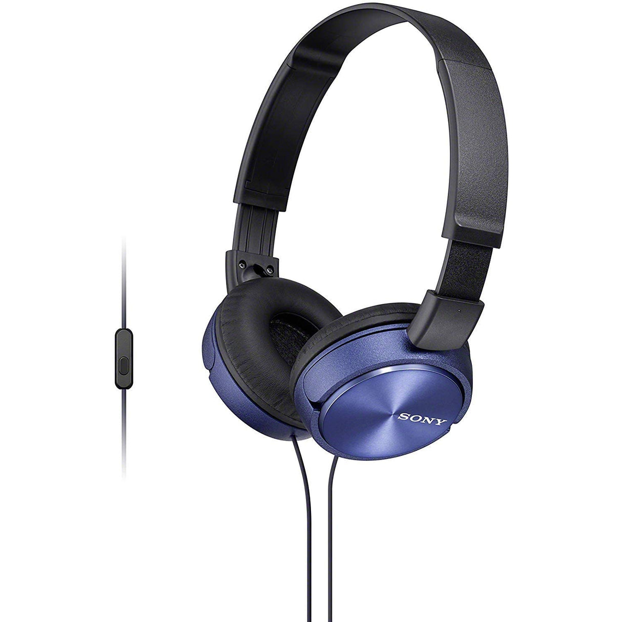Sony MDR-ZX310AP Foldable Wired Headphones with Smartphone Mic and Control