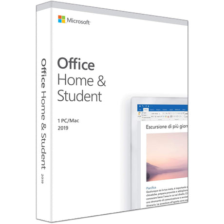 Microsoft Office 2019 Home & Student - Box Pack - 1 PC/Mac