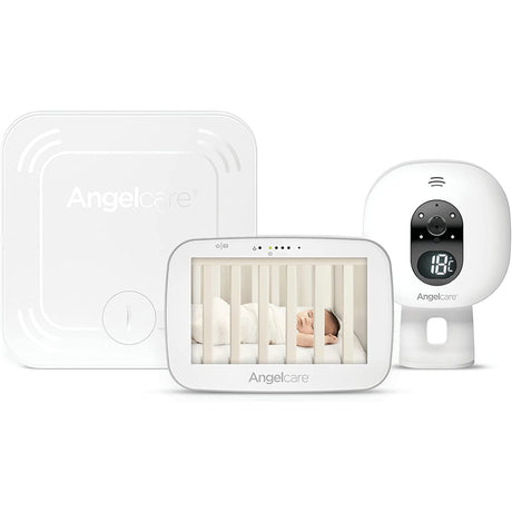 Angelcare AC527 Baby Movement, Sound and Video Monitor - White