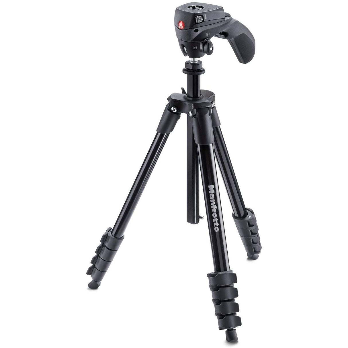 Manfrotto Compact Action Aluminium Tripod with Hybrid Head MKCOMPACTACN-BK