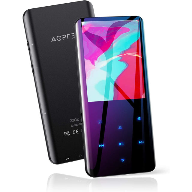 Agptek MP3 Player - 32GB - Black