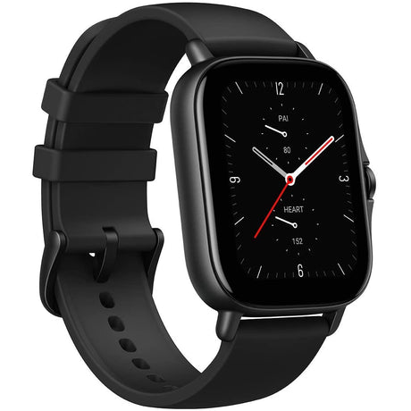 Amazfit GTS 2e Smart Watch Fitness Tracker with Heart Rate Monitor, Sleep, Stress and SpO2 Monitor, 14 Days Battery Life, 5 ATM Waterproof, Black