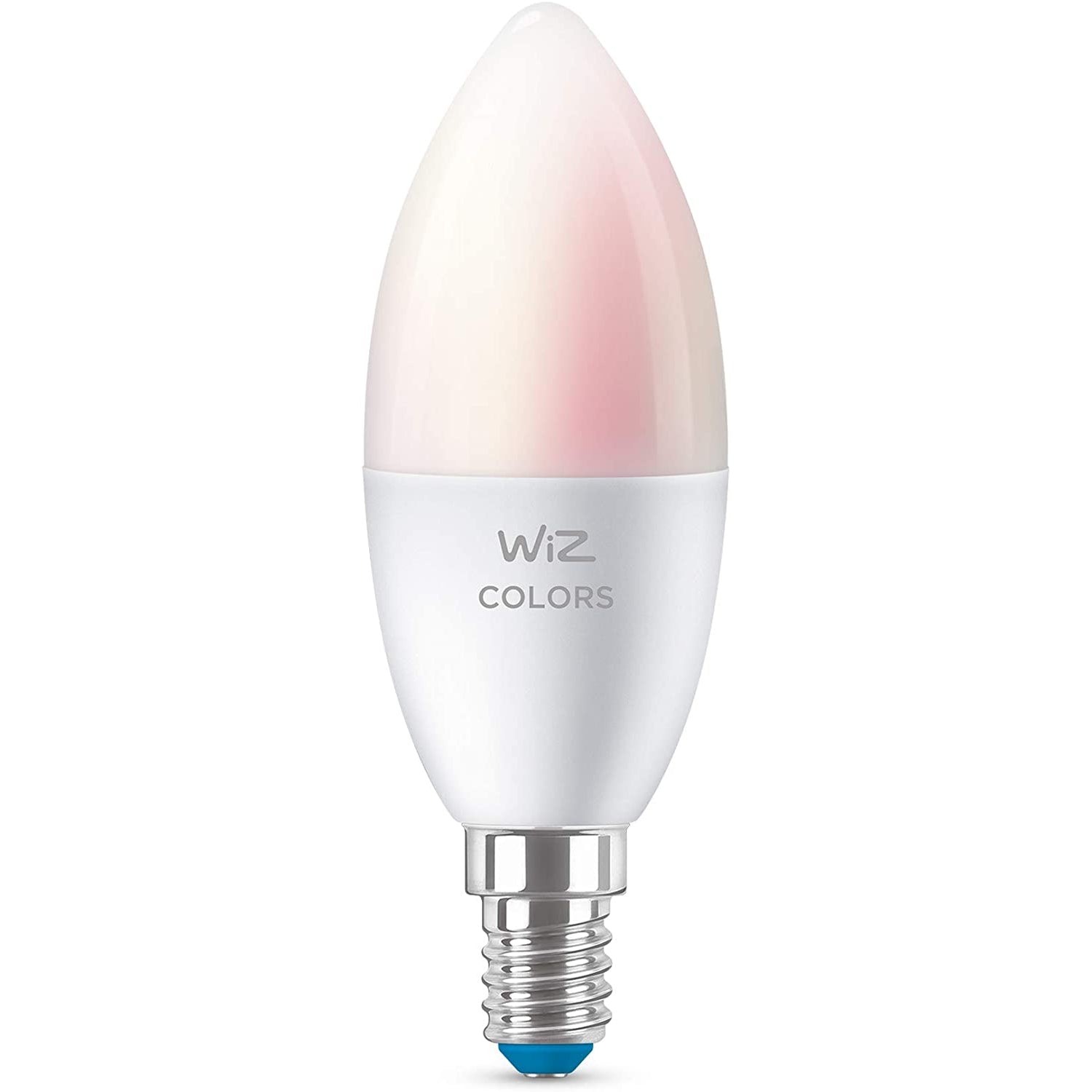 WiZ Colour E14 Small Edison Screw Smart Connected Wi-Fi Candle Light Bulb