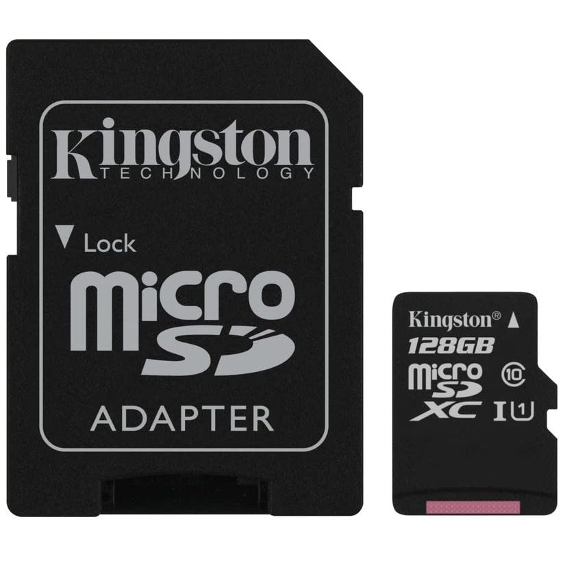 Kingston Canvas Select (SDCS/128GB) MicroSDClass 10 UHS-I - 128GB - Brand New