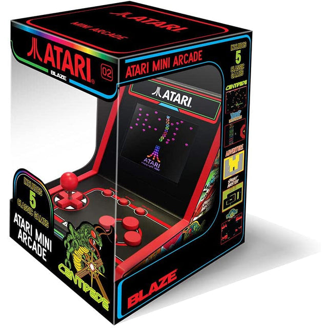 Atari Mini Arcade - 5 Games - Centipede Blaze - Excellent Condition